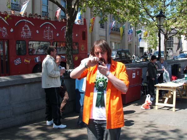 2005 cannabis demo London