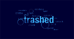 Trashed logo
