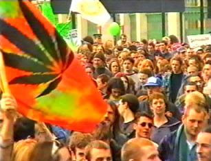 IoS decriminalise cannabis march