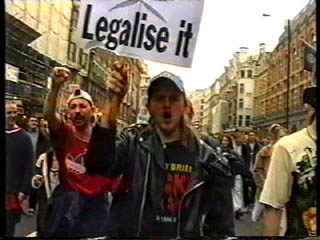 IoS decriminalise cannabis march